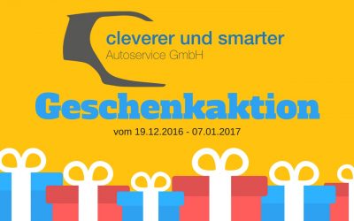 Geschenkaktion – Original Smart Kulturtasche zu jeder Wartung gratis  (19.12.2016 – 07.01.2017)