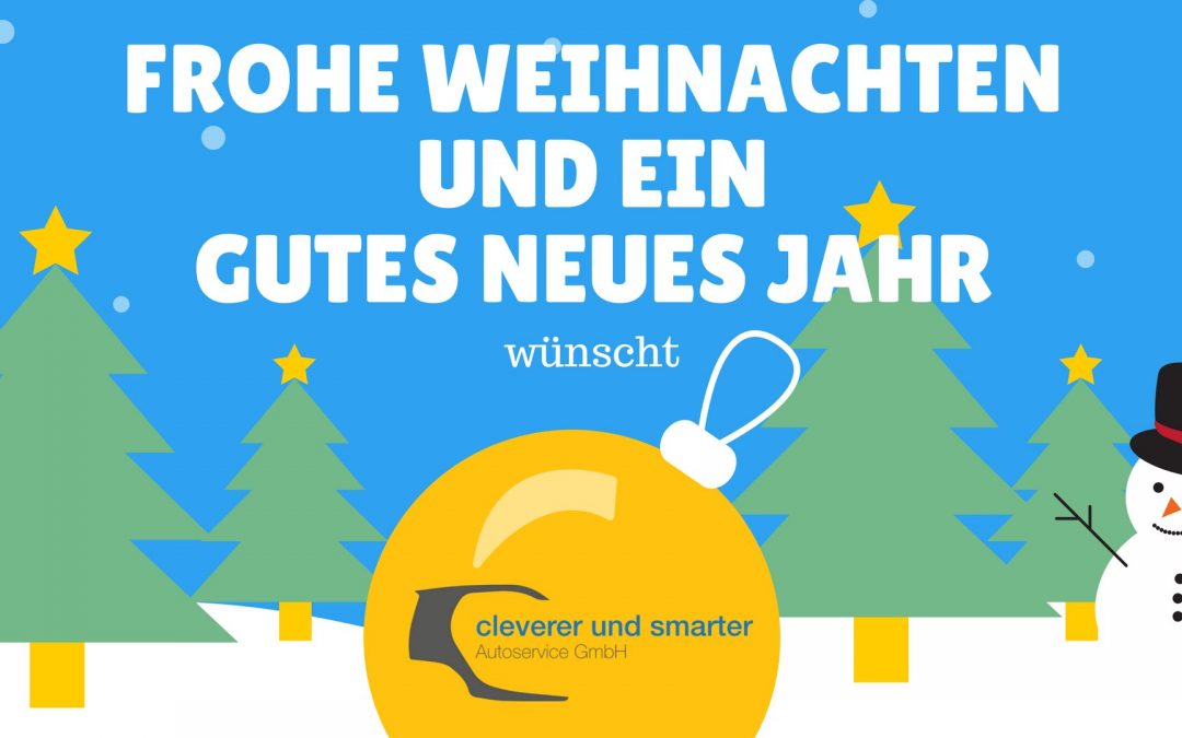 Frohe Weihnachten und ein gutes neues Jahr ! (Winterurlaub – Öffnungszeiten)